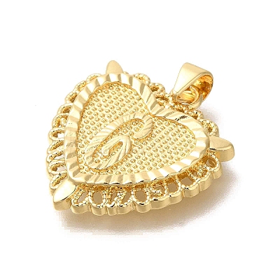 Rack Plating Brass Pendants KK-I722-09G-G-1