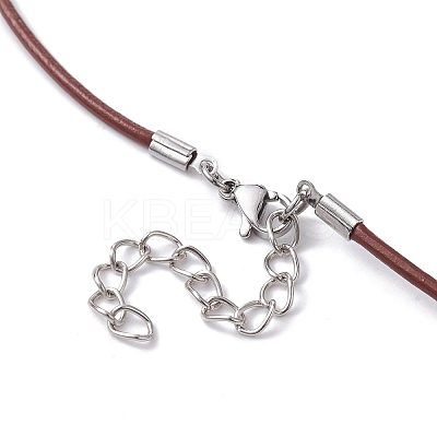 Synthetic Goldstone Round Pendant Necklaces NJEW-JN04478-02-1