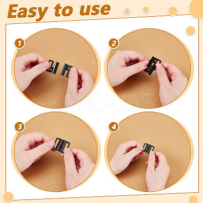 30Pcs Plastic Bikini Clips FIND-AR0006-49-1