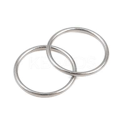 304 Stainless Steel Closed Jump Rings STAS-G393-06P-10-1