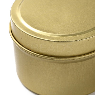 (Defective Closeout Sale: Scratched) Round Iron Tin Cans CON-XCP0002-26-1