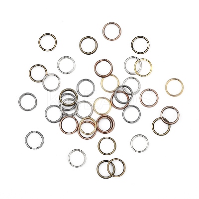 Mixed Color Iron Split Rings JRD8MM-M-1
