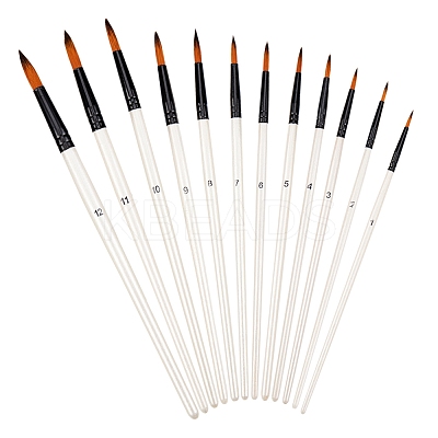 Painting Brush Set AJEW-NB0001-52-1