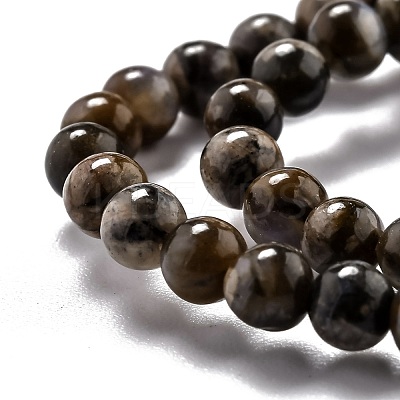 Natural Glaucophane Beads Strands G-O199-01A-1