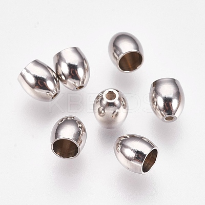 Non-Tarnish 201 Stainless Steel Cord Ends X-STAS-L205-16P-1