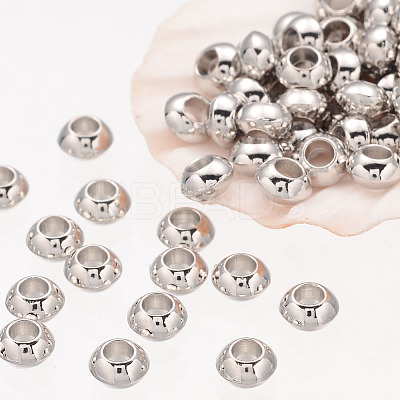 Rondelle Tibetan Silver Spacer Beads LS-Y-AB937-NF-1