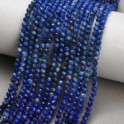 Gradient Color Natural Lapis Lazuli Beads Strands GG-CBA4399-A03-02-1