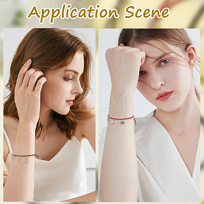 12Pcs 3 Colors Adjustable PU Leather Cord Slider Bracelets BJEW-SC0001-39P-1