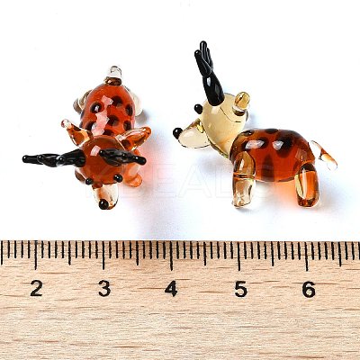 Handmade Bumpy Lampwork Home Decorations LAMP-K039-11-1