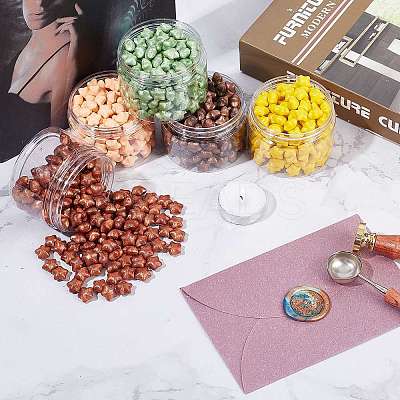 Sealing Wax Particles Kits for Retro Seal Stamp DIY-CP0003-54R-1