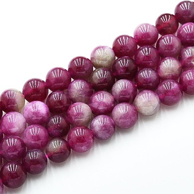 Natural Quartz Beads Strands G-N355-8mm-14-1