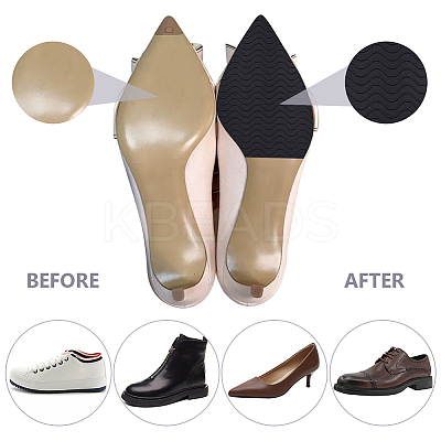 Anti Skid Rubber Shoes Bottom Heel Sole FIND-WH0173-018A-1