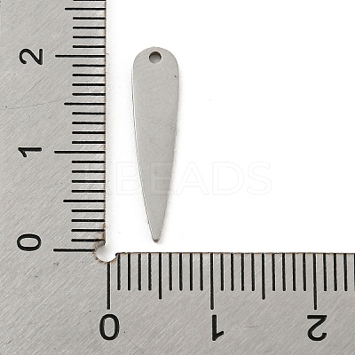 Non-Tarnish 304 Stainless Steel Pendants STAS-R228-04P-1