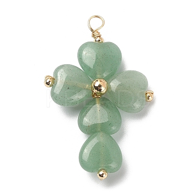 Gemstone Pendants PALLOY-JF02171-1