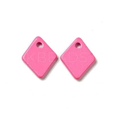 Spray Painted 201 Stainless Steel Charms STAS-G304-18B-1