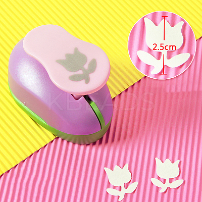 Plastic Paper Craft Hole Punches KICR-PW0001-12-29-1