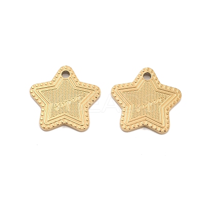 Ion Plating(IP) 304 Stainless Steel Pendants STAS-S140-18G-1