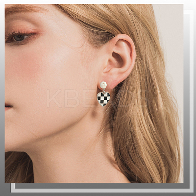 304 Stainless Steel Stud Earring Findings EJEW-SP0001-17D-1
