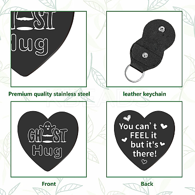 1Pc Heart Shape 201 Stainless Steel Commemorative Decision Maker Coin AJEW-CN0001-68C-1