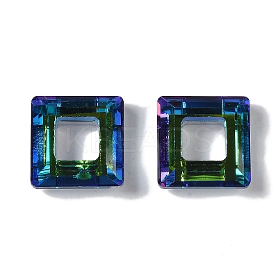 Transparent Electroplate Glass Pendant GLAA-Q101-01A-HR01-1