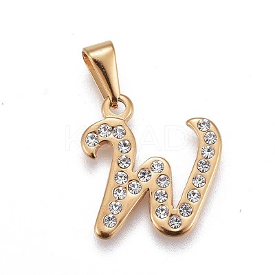 304 Stainless Steel Pendants STAS-F202-16G-W-1