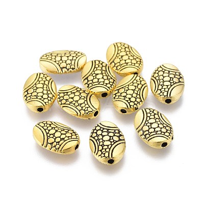Alloy Beads PALLOY-O095-04AG-1