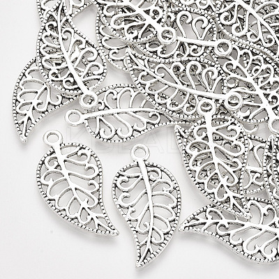Tibetan Style Alloy Pendants LS-TIBEP-S319-040AS-RS-1