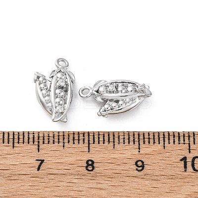 Brass Rhinestone Pendants KK-E793-01P-1