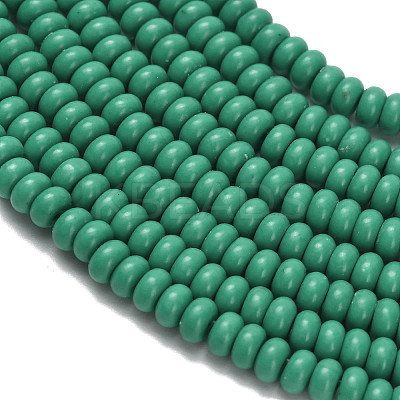 Synthetic Turquoise Beads Strands G-Z110-B01-2x4mm-04-1
