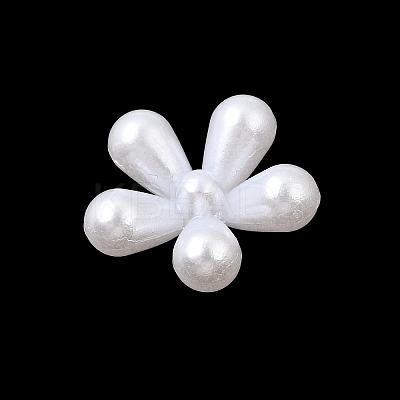 Opaque Resin Imitation Pearl Cabochons RE-CBADCDD-10-1