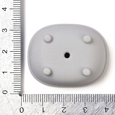 Bathtub Food Grade Silicone Focal Beads SIL-Q030-16H-1