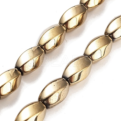 Synthetic Non-magnetic Hematite Beads Strands G-P545-G02-01C-1