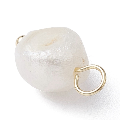Natural Pearl Potato Charms X1-PALLOY-JF02199-03-1