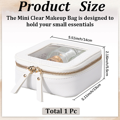 Square PU Leather Jewelry Box ODIS-WH20008-04B-1