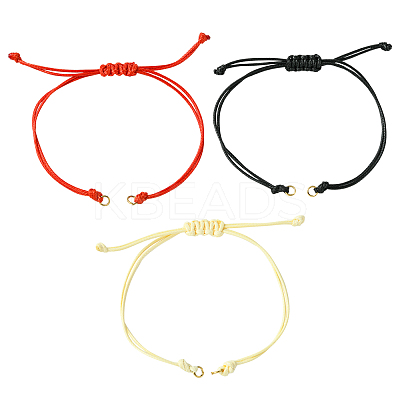 Braided Waxed Polyester Cord X1-AJEW-JB01153-01-1