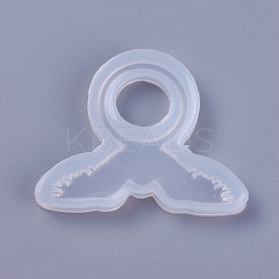 Transparent DIY Ring Food Grade Silicone Molds DIY-WH0128-08A-1