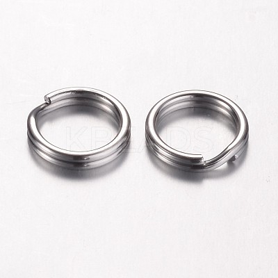 Tarnish Resistant 304 Stainless Steel Split Rings STAS-D438-01-1