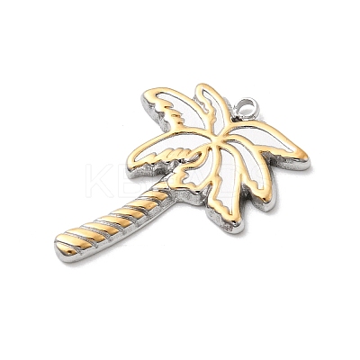 304 Stainless Steel Pendants STAS-A126-03F-GP-1