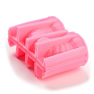 Valentine's Day 3D Embossed Rose Arch Candle Molds SIMO-H015-03-1