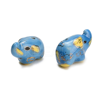 Handmade Porcelain Beads PORC-L084-03B-1