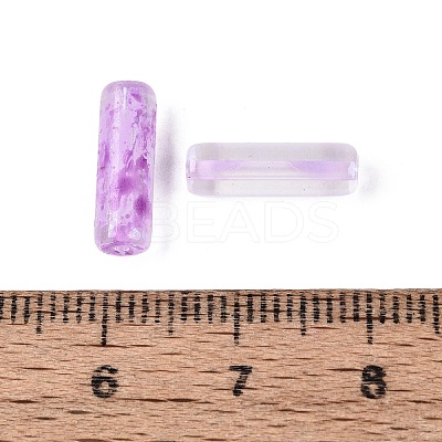 Picasso Transparent Glass Bugle Beads SEED-N010-02A-11-1