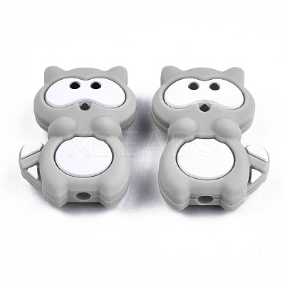 Food Grade Eco-Friendly Silicone Focal Beads SIL-T056-03A-1