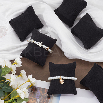 8Pcs Lint Bracelet/Watch Pillow Jewelry Displays BDIS-BBC0001-02B-1