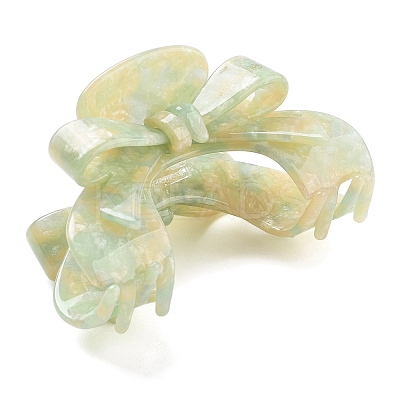 Cellulose Acetate & Iron Claw Hair Clips AJEW-K047-02E-1