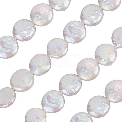 1 Strand Natural Keshi Pearl Beads Strands PEAR-LT0001-19-1