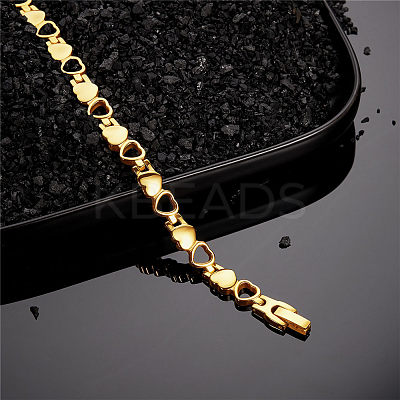 304 Stainless Steel Watch Band Bracelets JB656B-1