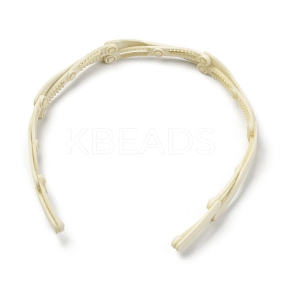 Portable Folding Resin Hairband Telescopic Headband OHAR-M001-01B-1