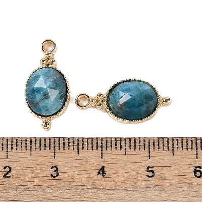 Natural Apatite Faceted Pendans KK-L218-003G-01-1