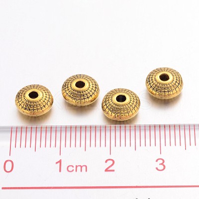 Tibetan Style Alloy Spacer Beads LS-GLF0391Y-1