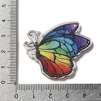 Printed Acrylic Pendants TACR-F007-06B-1